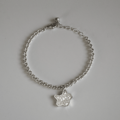Wolf Plate Bracelet - b0009　【次回販売 6月27日(金)20時から】