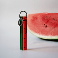 Keyring 0013 – Watermelon Motif