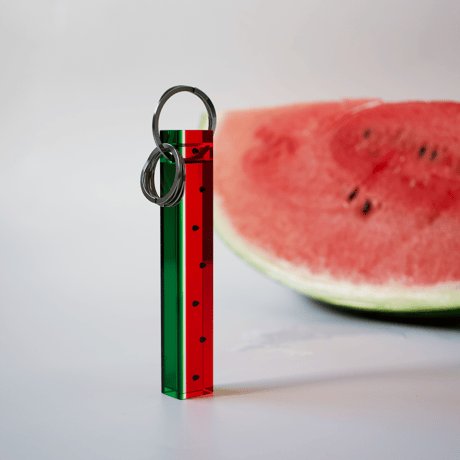 Keyring 0013 – Watermelon Motif