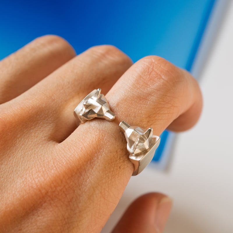匿*名様 グレイスケール　ウルフリング　シルバー925 Wolf Ring will be available for a limited time only on May