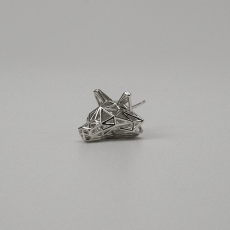 Wolf mesh earring　【次回販売 7月24日(金)20時から】