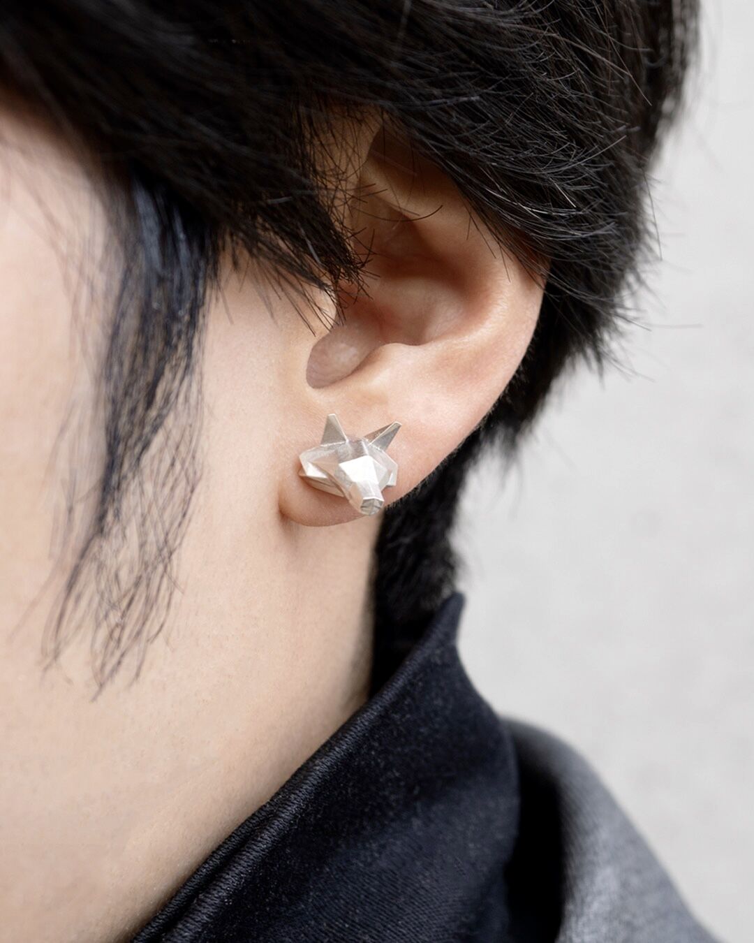 Grayscale ウルフピアス 片耳のみ Grayscale ウルフピアス 片耳のみ