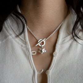 Grayscale ウルフネックレス45cm ウルフキーリング プレゼント | Grayscale