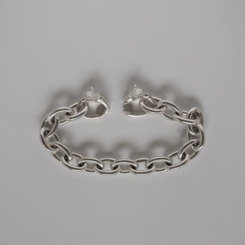 Wolf Chain Bracelet - b0010 【次回販売 7月24日(金)20時から