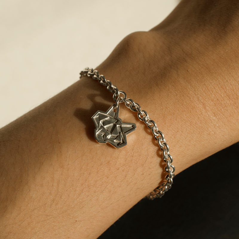 Wolf Plate Bracelet - b0009 【次回販売】9月30日から | Gra