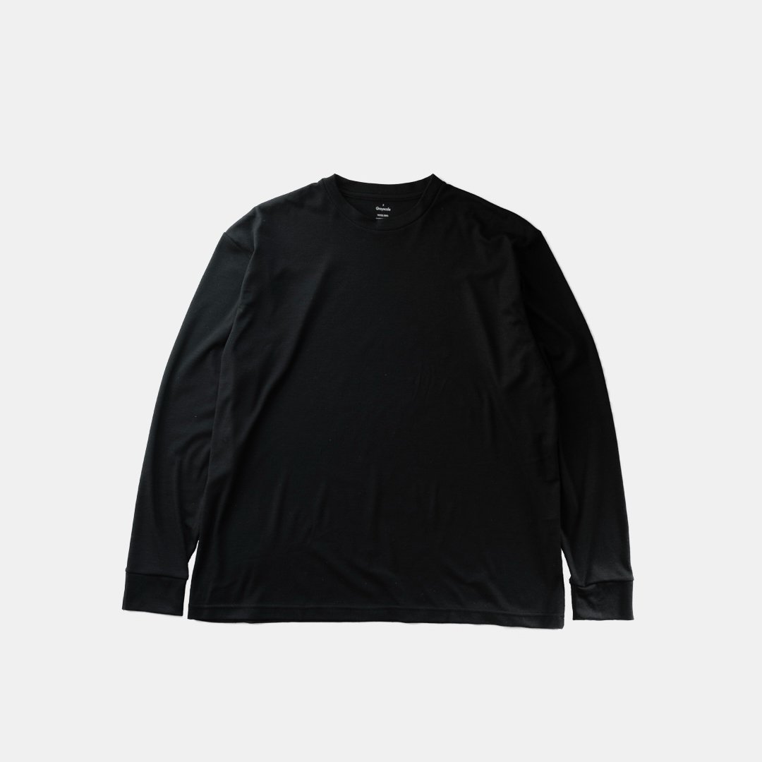 ウール ロングスリーブ Tシャツ | Grayscale ウール ロングスリーブ Tシャツ | Grayscale
