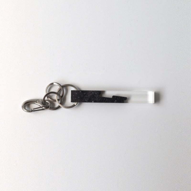 マーブル バー キーリング ( wichard Snap hook ) | Grayscale