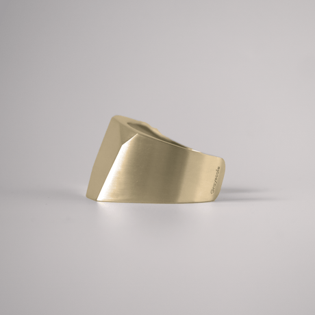 Edge Bangle - b0008 Brass