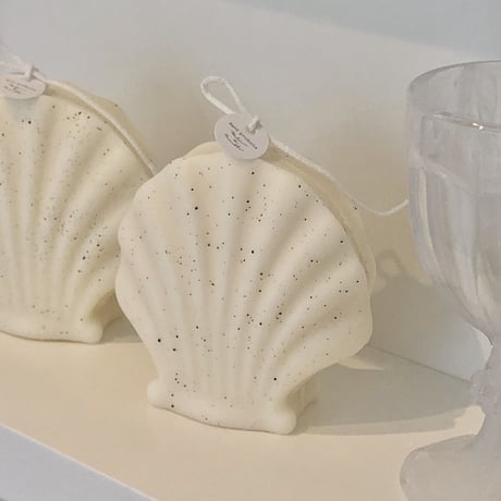 vintage shell candle
