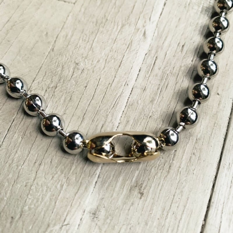 ボールチェーンネックレス | Lara&Heart