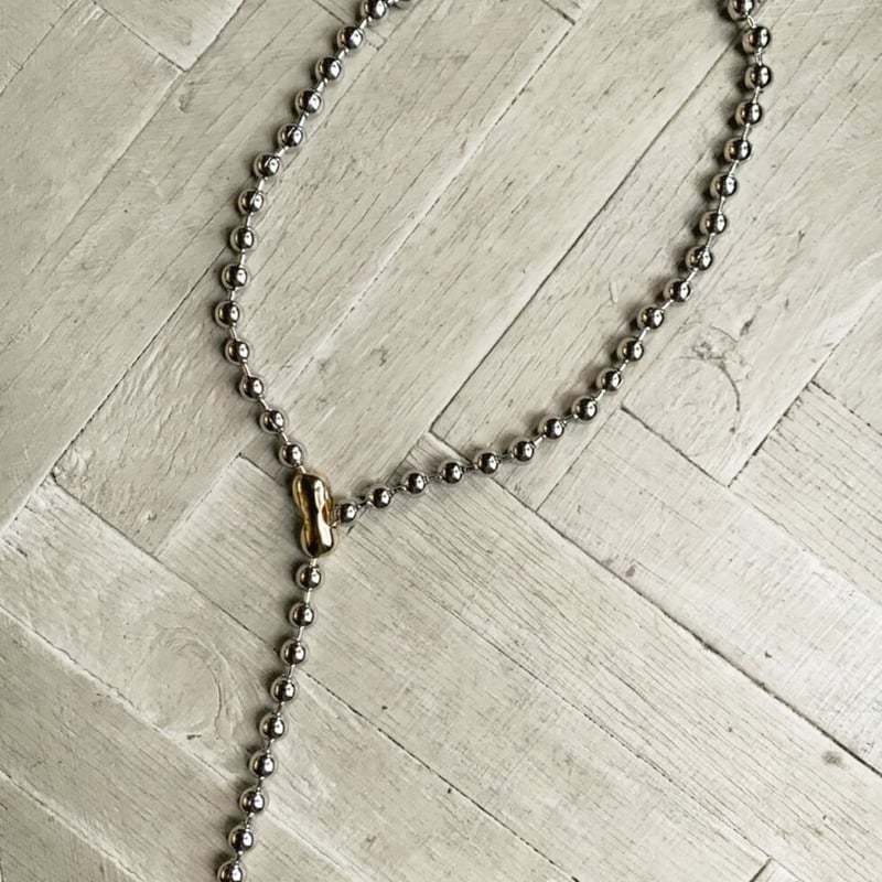 ボールチェーンネックレス | Lara&Heart