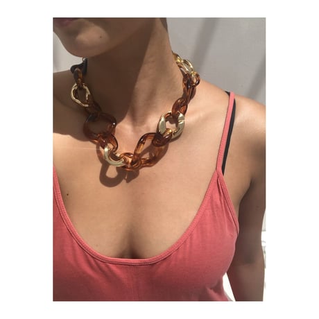 beach gold necklace