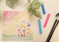 【ご予約】Nagyの貴女だけの魂リーディングパステルアート(額付き)