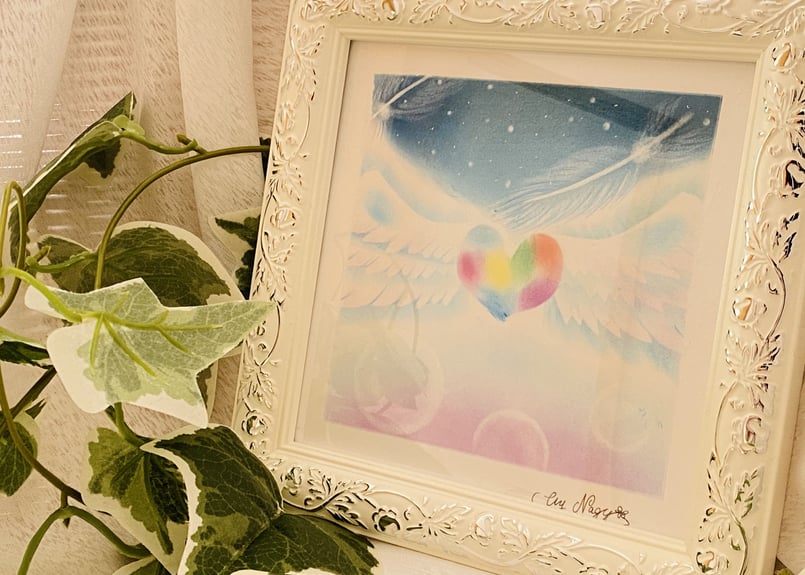 ご予約】Nagyの貴女だけの魂リーディングパステルアート(額付き) | Lab