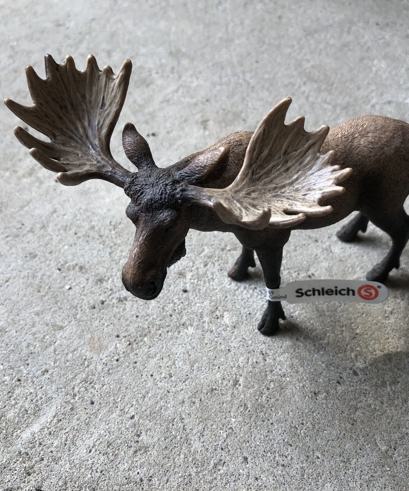 Schleich ヘラジカ | ¨MONKEY TREE¨ by SABOTEN MISSILE