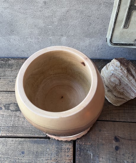 Mango wood Pot / Goblet(Φ15cm)