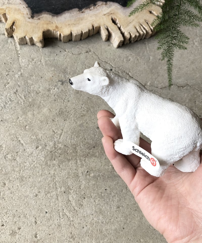 Schleich シロクマ | ¨MONKEY TREE¨ by SABOTEN MISSILE