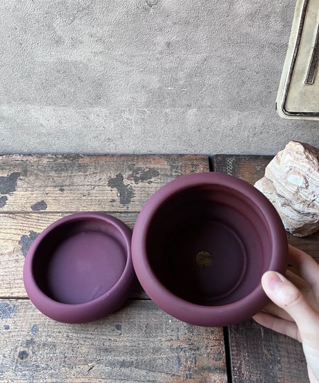Tire Pot / Bordeaux (Φ13.5cm)