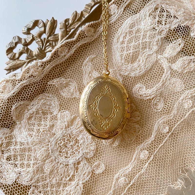 ヴィンテージ / V-017b] ロケットペンダントネックレス | ランデブー