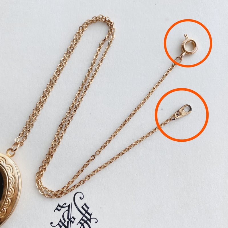 ヴィンテージ / V-017b] ロケットペンダントネックレス | ランデブー