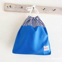 Blue×ストライプ 体操服入