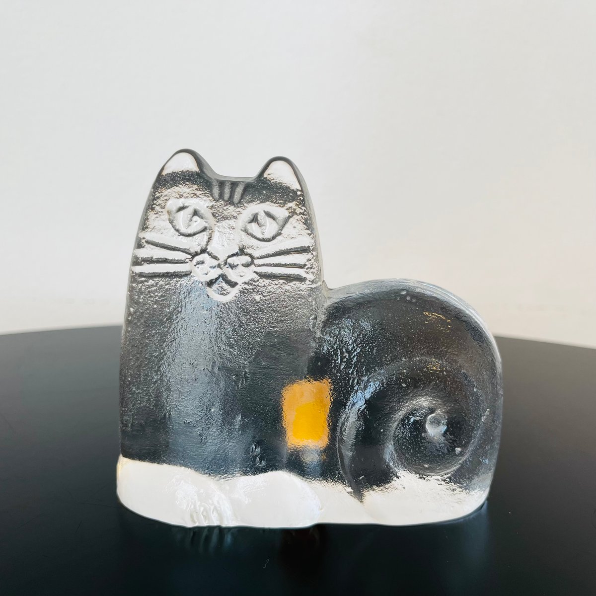 Lisa Larson リサラーソン ロイヤルクローナ　フクロウ　シール＆箱付き LisaLarson リサ・ラーソン 白いふくろう フクロウ リサラーソン