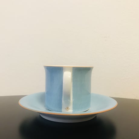 【Signe Persson-Melin/シグネペーションメリン】コーヒーカップ＆ソーサー　Primeur　ブルーⅠ《Rorstrand》