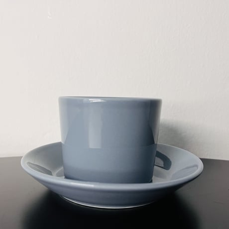 《ARABIA》Teema コーヒーカップ＆ソーサー　 グレー【廃盤色】④