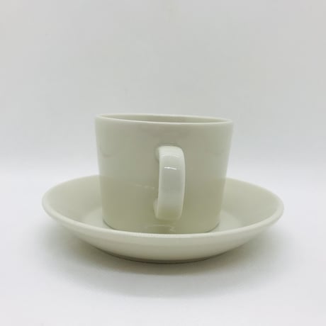 《ARABIA》Teema コーヒーカップ＆ソーサー　ホワイト　ARABIA　TEEMA