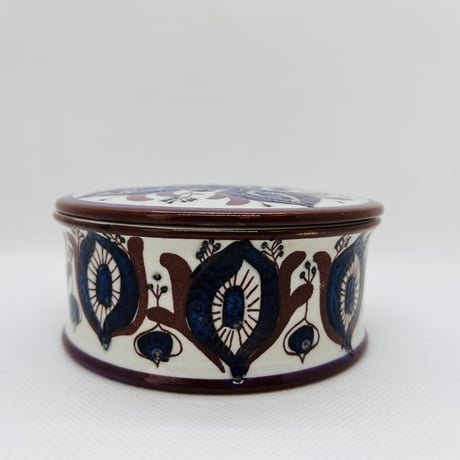 《Royal Copenhagen》  アルミニア　蓋つき小物入れ