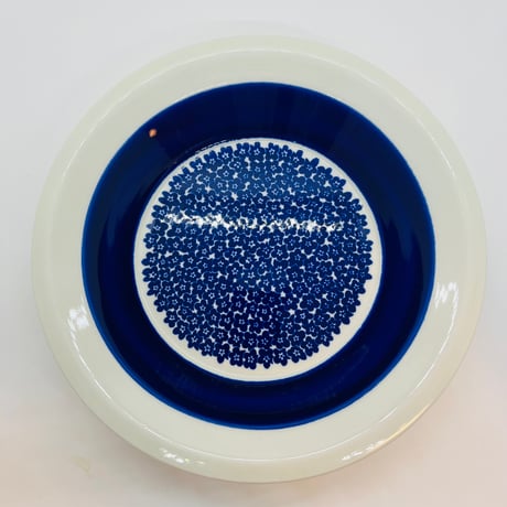 《ARABIA》 Faenza　ブルー　20cm　スーププレート