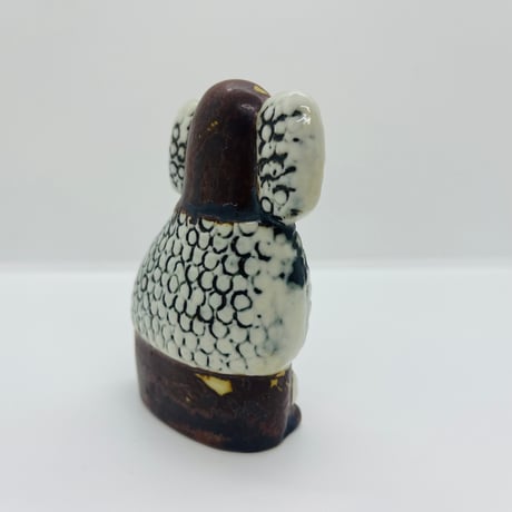 【Lisa Larson / リサラーソン】　Kennel　Tvlling  Pudlar　左向きプードル　《Gustavsberg》