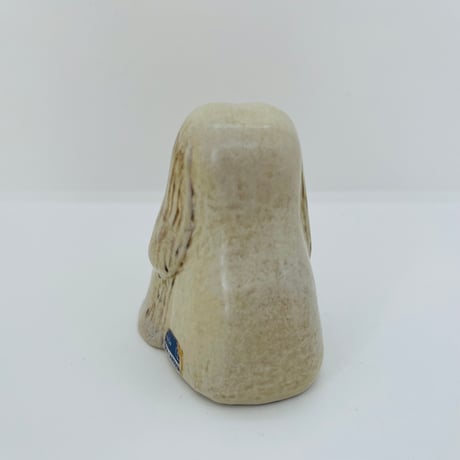 ☆ご予約品☆【Lisa Larson / リサラーソン】　Kennel　白スパニエル　《Gustavsberg》