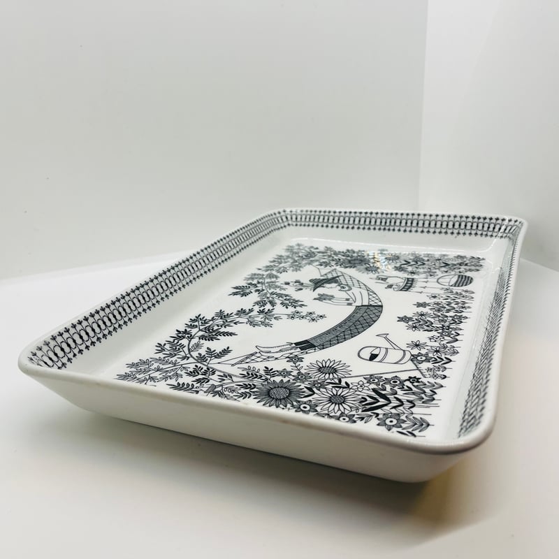 Raija Uosikkinen】エミリア／Emilia 特大プレート《Arabia》 |