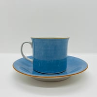 【Signe Persson-Melin/シグネペーションメリン】コーヒー カップ＆ソーサー　Primeur　ブルー《Rorstrand》