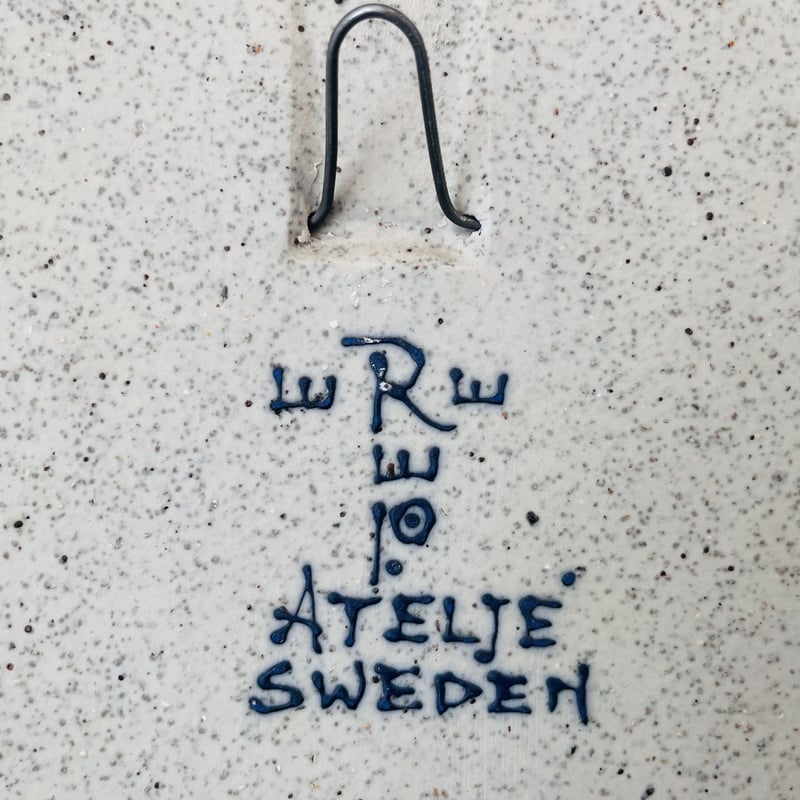 Inger persson】 鳥の陶板《Rörstrand》 | sugallery