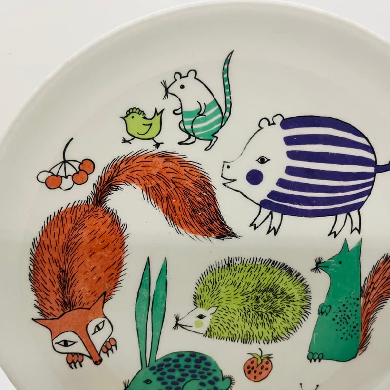 Gunvor Olin-Gronqvist】ノアの箱舟-プレート《Arabia 》 | su