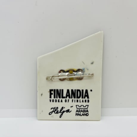 【Helja Liukko-Sundstrom】FINLANDIA　トナカイブローチ《Arabia》