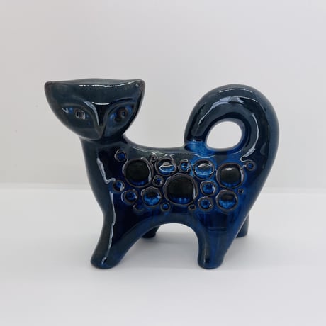 《Michael Andersen & Son》青い猫【Marianne Starck】