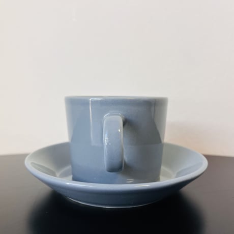 《ARABIA》Teema コーヒーカップ＆ソーサー　 グレー【廃盤色】①
