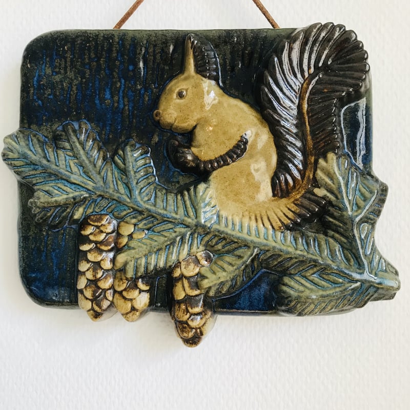 レア北欧陶板壁掛けEGO STENGODS WILLY FISCHER