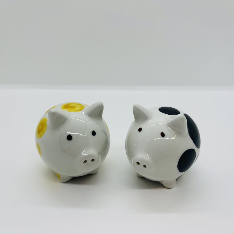 Marianne Westman】Picknick ブタさん 黄色/黒色《Rörstrand