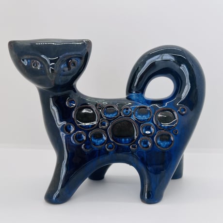 《Michael Andersen & Son》青い猫【Marianne Starck】