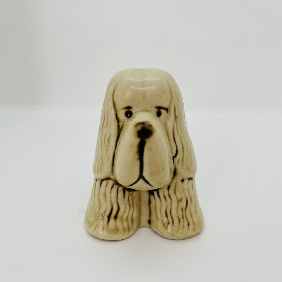 Lisa Larson / リサラーソン】 Kennel 白スパニエル 《Gustavsbe