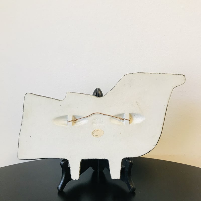 ☆ご予約品☆【Lisa Larson/リサラーソン】 Fågel ／鳥の陶板 《Gusta