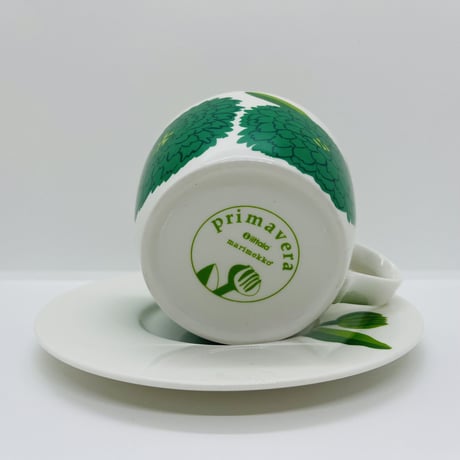 《Marimekko》Primavera　グリーン　C&Sセット