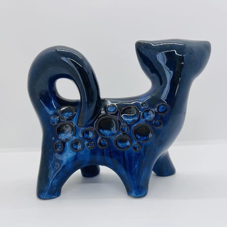 《Michael Andersen & Son》青い猫【Marianne Starck】