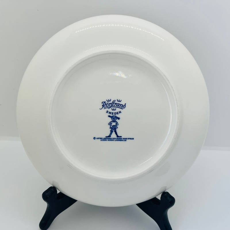 ビンテージ☆ロールストランド 長くつ下のピッピ プレートコレクション ２枚セット ビンテージ☆ロールストランド 長くつ下のピッピ プレートコレクション