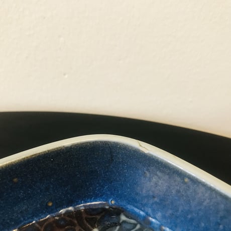 《Royal Copenhagen》 訳アリ！ Baca シリーズ大型スクエアプレート