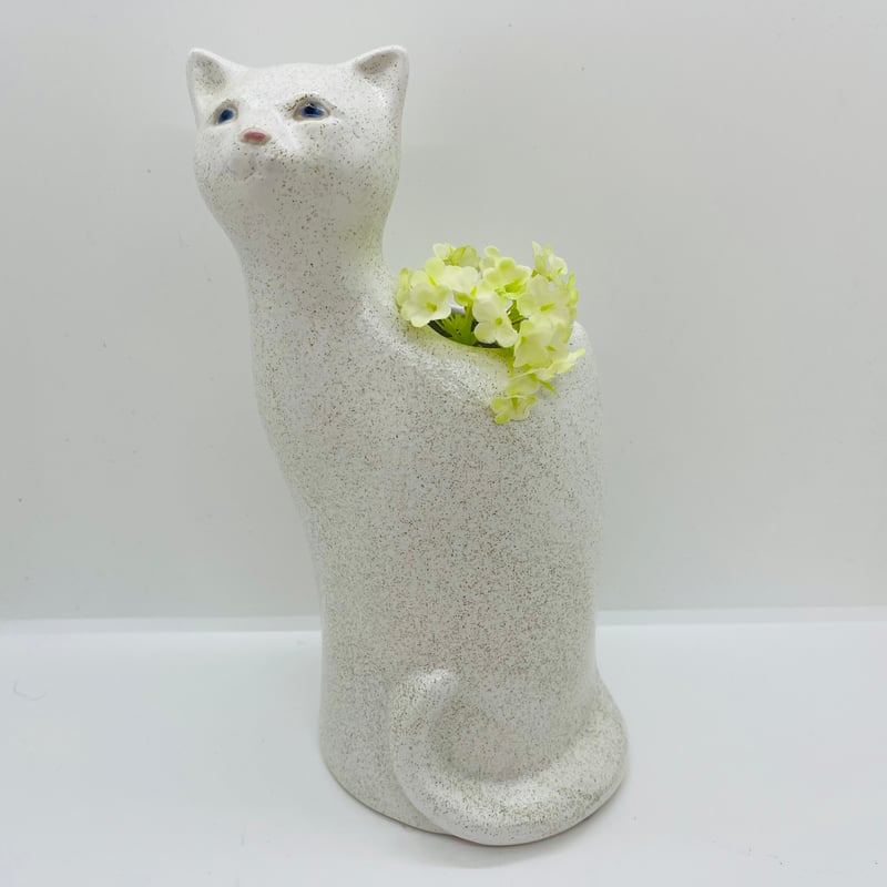 花瓶・フラワースタンド Venus and Cat Quail Ceramics｜キャット・フラワーベース - Orné de Feuilles